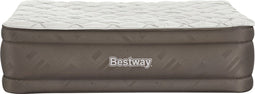 Bestway Tough-Guard Fortech Duvet Top - Luchtbed - Queensize 152 cm - Bruin/Crème