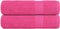 vidaXL - Handdoeken - 2 - st - 50x100 - cm - 360 - g/m² - 100% - katoen - roze