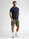 Petrol Industries - Heren Polo met korte mouwen Rally - Blauw - Maat XL