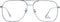 Men' Spectacle frame Omega OM5006-H 60008