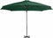 vidaXL - Zweefparasol - met - aluminium - paal - 300 - cm - groen