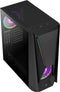 Aerocool Visor - ATX Semi-toren Behuizing - LED RGB Verlichting - Zwart