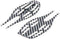 StreetSurfing Waveboard - Afdekplaten - Schaakbord stijl