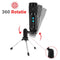 Xeca Microfoon - USB Plug & Play - Gaming Streaming Podcast - Incl. Tripod Plopkap Ruisfilter Gratis Oordoppen