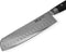 Yaxell Ran Nakiri Koksmes 18cm - VG10, 69-Lagen Damast, Kuilen, Canvas-Micarta Heft