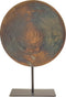 Light & Living Garas ornament op voet Ø35x51 cm - vurig brons-mat zwart