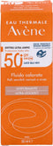Zonnebrandcrème met Kleur Avene Tinted Fluid SPF50+ (50 ml)