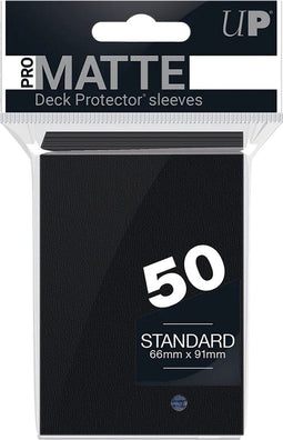 Pro-Matte Sleeves - Standaard - Non-glare - Zwart