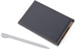Whadda 3.5'' touchscreen voor Raspberry Pi®, resistief, 320 x 480 resolutie, plug and play, raspbian/ubuntu compatibel