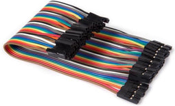 Whadda 40-polige Draadbrug 15 Cm Pvc/koper Vrouw/vrouw