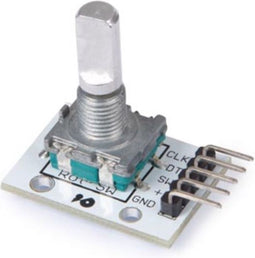 Whadda Digitale Encoder 26 X 19 Mm Pcb/messing Zilver