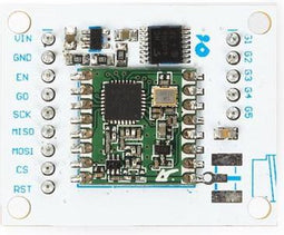 Whadda FM69HCW transceiver radiomodule, perfect voor het bouwen van draadloze korteafstandsnetwerken