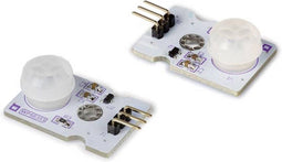 Whadda Micro PIR-bewegingssensor, module, 3.3-5 VDC, detectieafstand 4 m, detectiehoek 100°, 2 stuks, wit