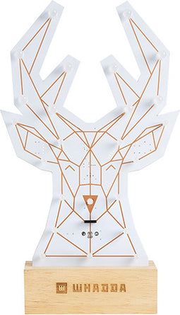 Whadda Soldeer- & programmeerkit, XL-printplaat, Poly rendier, met houder, educatief en creatief STEM-bouwpakket