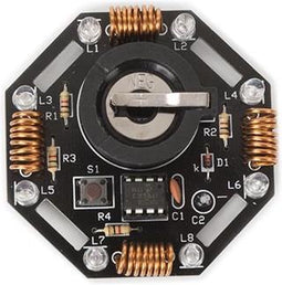 Whadda Soldeerkit, DIY, Madlab elektronische kit, Atom Heart, creëer je eigen cyberpunk reactor, leerzaam en leuk