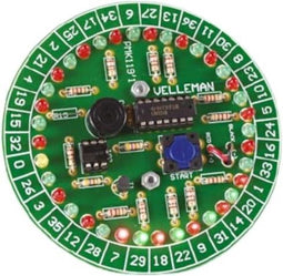 Whadda Soldeerkit, roulette, 37 leds