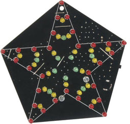 Whadda Soldeerkit, sound star, VU-meter, stervormig