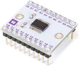 Whadda Whadda Logic Level Shifter module, 8-kanaals, bidirectioneel, veilige signaalomzetting, 3.3V naar 5V compatibel