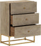 vidaXL - Ladekastje - 55x30x76 - cm - massief - mangohout - en - ijzer