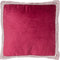 Kussen Jill - Rood - 45 x 45 cm - Velvet - Fluweel