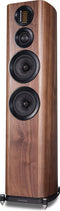Wharfedale EVO 4.4 - Vloerstaande luidspreker - Diepe bassen - AMT tweeter – Walnoot (per paar - 2 stuks)