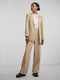 Pieces PCBOSSY LS LOOSE BLAZER NOOS - Dames Blazer - Loose Fit - Beige