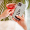 iMoshion Hoesje Geschikt voor Samsung Galaxy A20e Hoesje Siliconen - iMoshion Design hoesje - Transparant / Zwart / Live Laugh Love