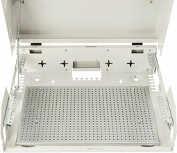 Digitus DN-19 04U-PB-B - Wandrek - Rackcapaciteit 3U - Zwart