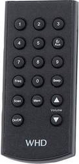 WHD RC HLS 51 Afstandsbediening Accessoire Grijs