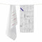 Happy Friday Tea towel (2 pc) Cutlery 70x50 cm Multicolor