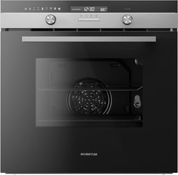 Inventum IOM6170RK - Inbouw combi-oven - 70 liter - 9 ovenprogramma's - Zwart/RVS