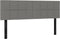 vidaXL - Hoofdborden - 2 - st - 72x5x78/88 - cm - stof - donkergrijs