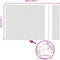 vidaXL - Hexagon - Fence - Groen - 1,5x10 - m - Staal