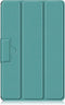 Lunso - Geschikt voor Lenovo Tab M10 Gen 3 (3e generatie) - Tri-Fold Bookcase hoes - Groen