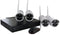 DiO CONNECTED HOME Draadloze NVR-videobewakingsset - 4 camera's 3MP - Wifi 6 H.265 compressie (4 stuks)