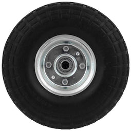 Wheel with tyre 74749 Replacement Wheelbarrow Black Ø 25,5 cm