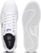 PUMA Smash 3.0 L - Unisex Sneakers - Gevoerde kraag - PUMA White-PUMA Navy-PUMA Gold