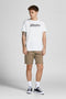 JACK&JONES JPSTBOWIE JJSHORTS SOLID SN - Chino shorts - Regular fit - Maat XXL