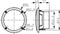 Visaton FR 8 WP - Inbouwspeaker - Zoutwaterbestendig 8cm - Wit