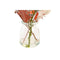 Decoratieve plant DKD Home Decor Kristal Gouden Bruin Polyethyleen Wit (6 x 6 x 27 cm) (2 Stuks)