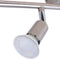 vidaXL plafondlamp met 4 led-spotlights satijn nikkel