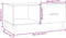 vidaXL - Salontafel - 89,5x50x40 - cm - bewerkt - hout - wit