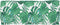 vidaXL - Ligbed - Kussens - 2 - st. - Bladpatroon - 100x40x8 - cm - Oxford - Stof
