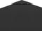 vidaXL - Prieeldak - 2-laags - 310 - g/m² - 3x3 - m - zwart