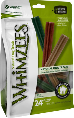 Whimzees Stix S - Kauwsnacks - Hond - 11,9cm - 24st