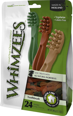 Whimzees Tandenborstel Star S - Kauwsnacks - Hond - 8,6cm - 150st (doos)