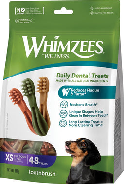 Whimzees Tandenborstel Star XS - Kauwsnacks - Hond - 6,5cm - 48st