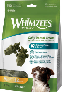 Whimzees Tandenborstel Start M - Kauwsnacks - Hond - 8,7cm - 12st