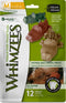 Whimzees Tandenborstel Start M - Kauwsnacks - Hond - 8,7cm - 12st