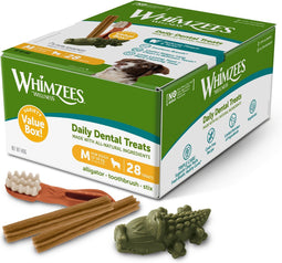 Whimzees Variety Box M - Kauwsnacks - Hond - Assortiment - 28st